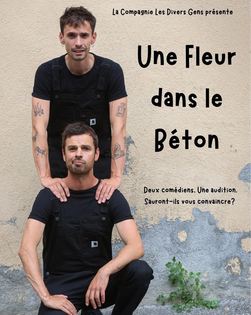 Une fleur dans le béton_Abriès-Ristolas