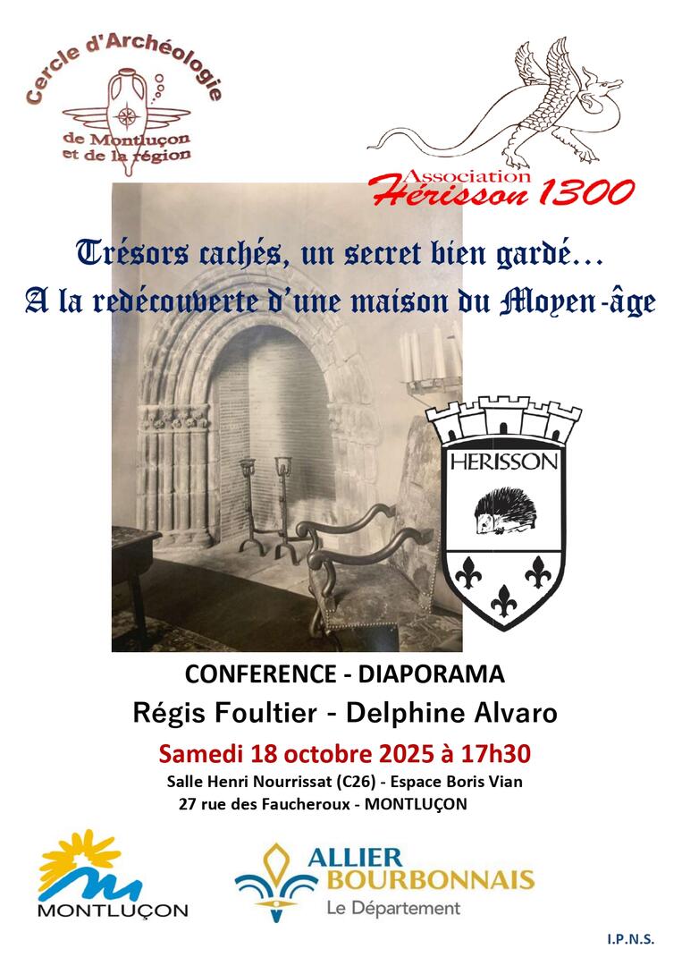 Conférence : à la redécouverte d'une maison du Moyen-Âge_Montluçon