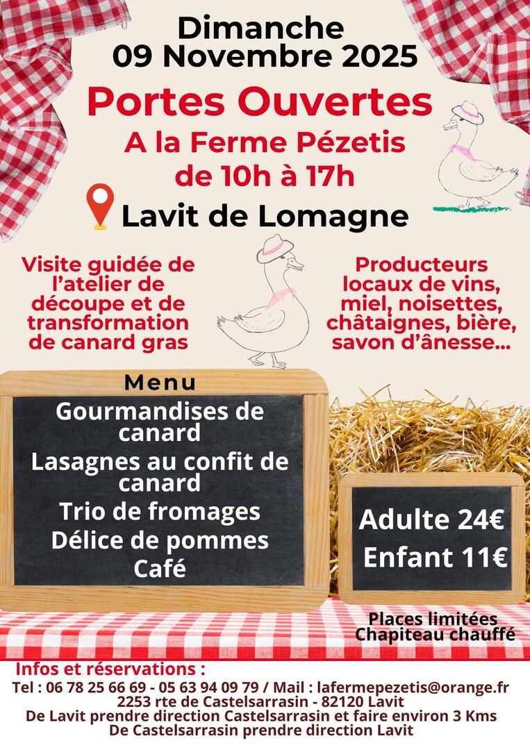 Journée Portes Ouvertes - Ferme de Pézétis_Lavit