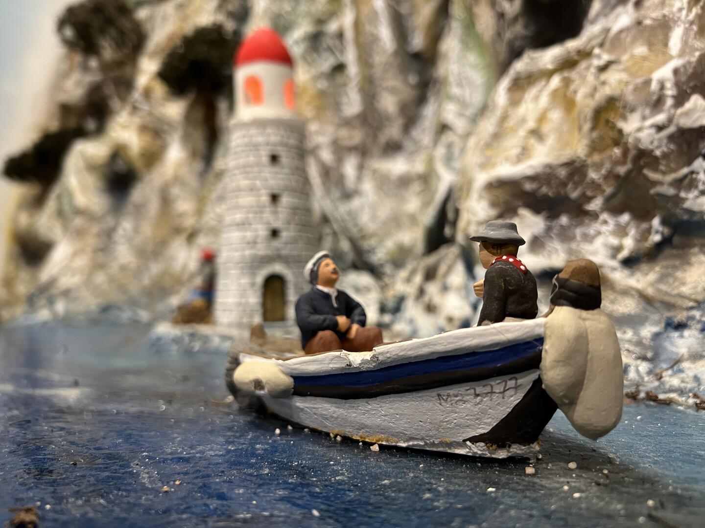 La barque et le phare