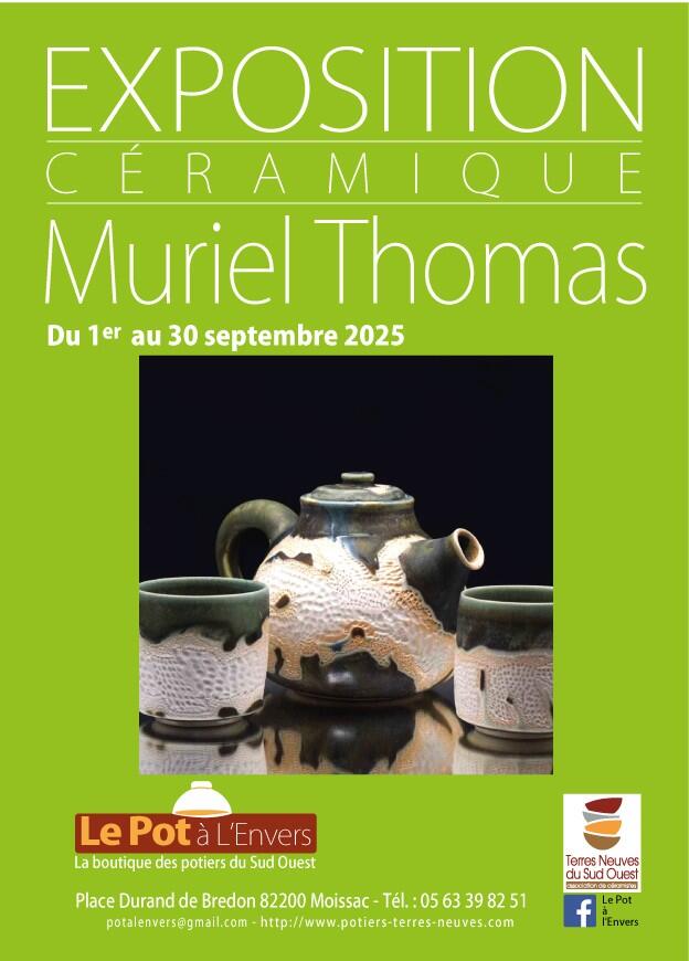 Exposition céramique | Muriel Thomas_Moissac