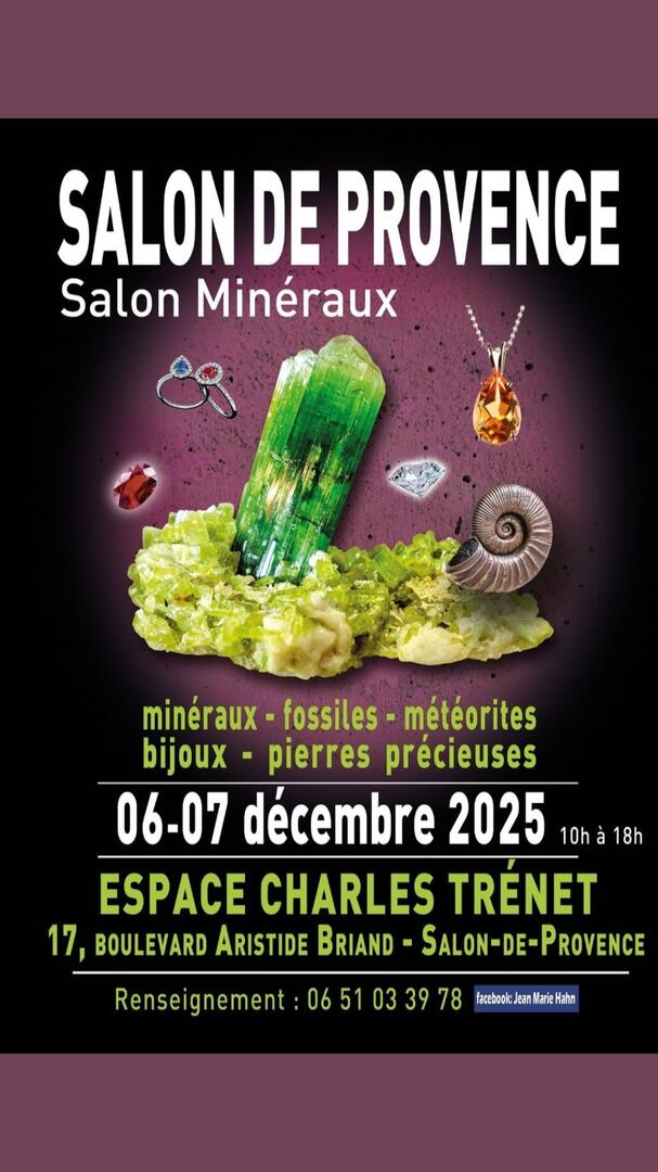 Salon Minéraux_Salon-de-Provence