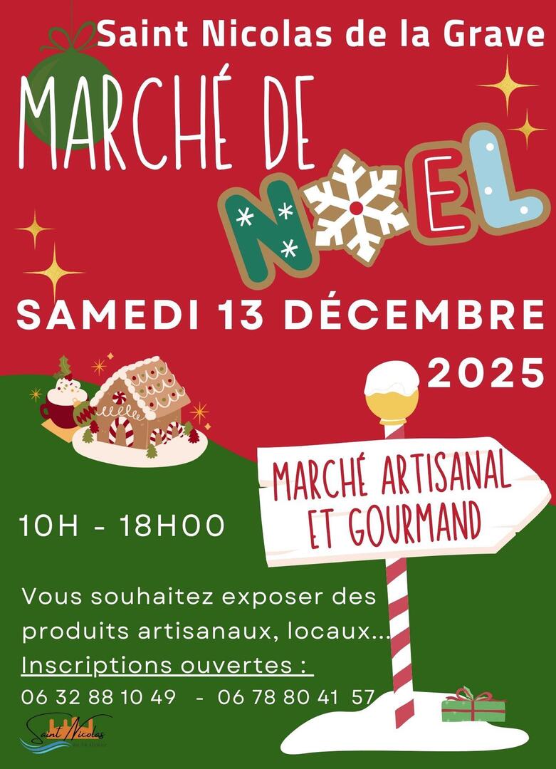 Marché de Noel de St Nicolas_Saint-Nicolas-de-la-Grave