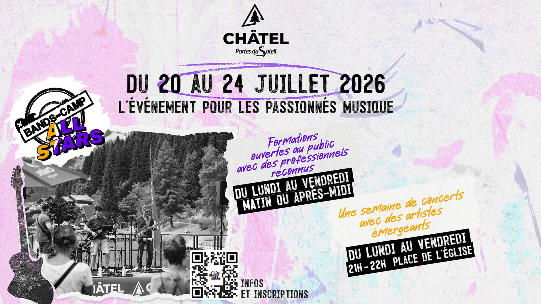 Bands-Camp All Stars Concerts_Châtel