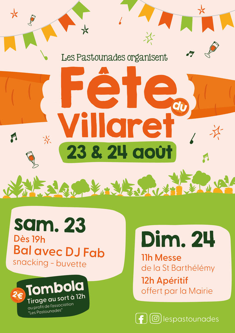 FÊTE DU VILLARET_Saint-Martin-de-Queyrières