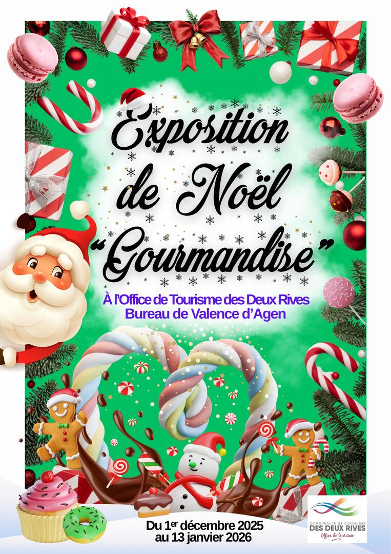 Exposition de Noël "Gourmandise"_Valence-d'Agen