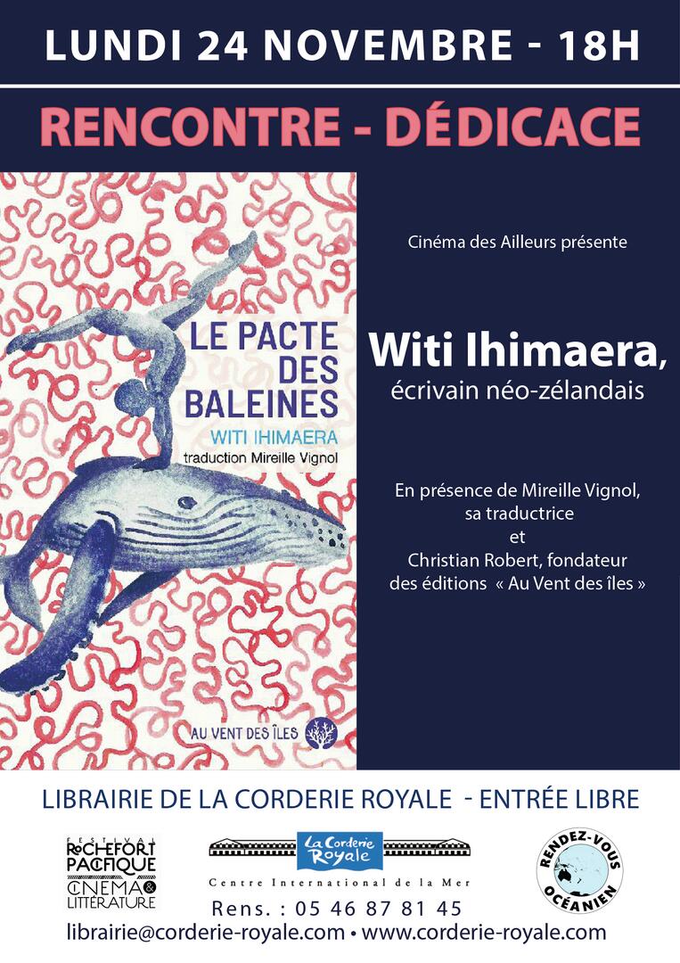 rencontre-dédicace avec Witi Ihimaera_Rochefort