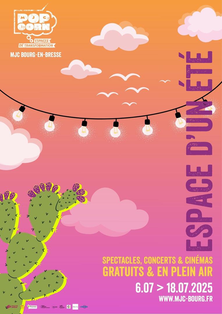 Espace d'un été | Spectacles, concerts et cinémas plein air GRATUITS_Bourg-en-Bresse