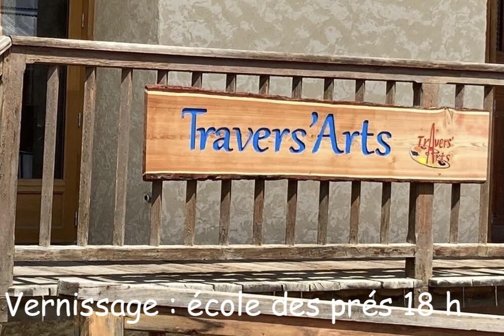 Vernissage de l'exposition Travers’Arts_Puy-Saint-Vincent