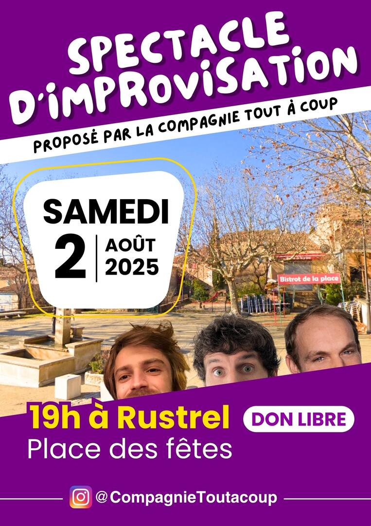 Spectacle d'improvisation_Rustrel