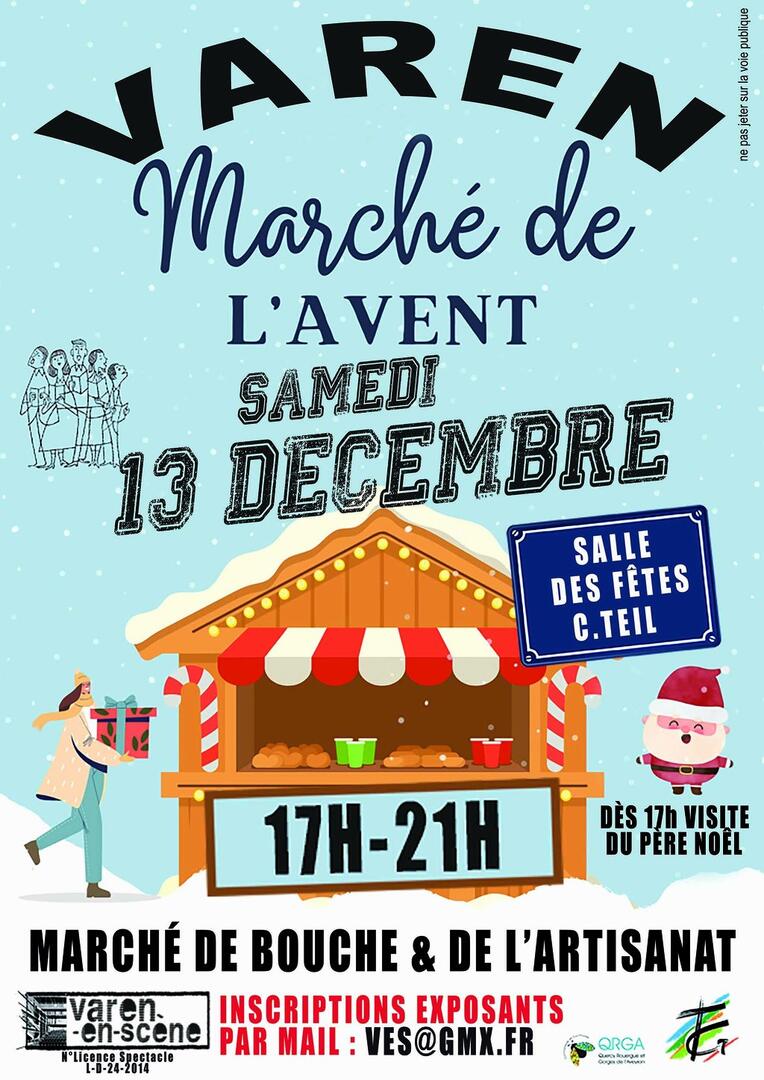 Marché de l'avent Varen_Varen