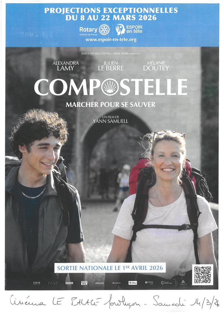 Projection du film Compostelle_Montluçon