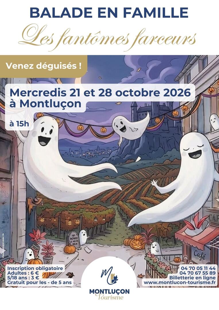Balade animée : Les fantômes farceurs_Montluçon