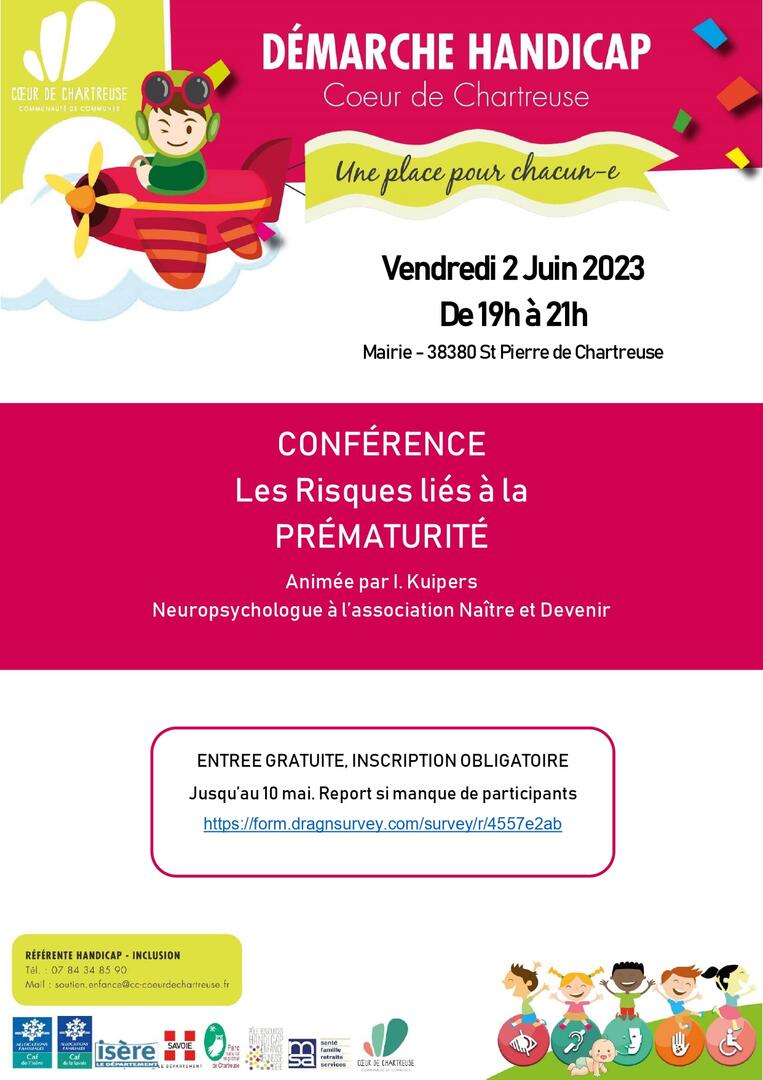 affiche conférence prématurité