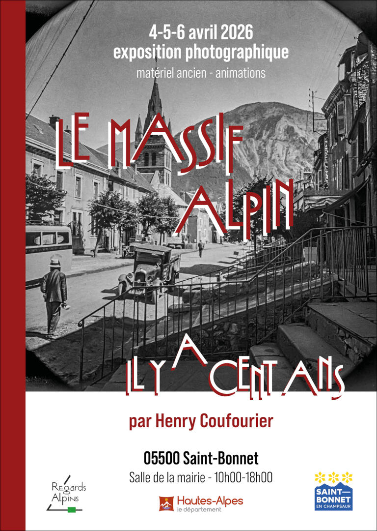 Le massif alpin il y 100 ans