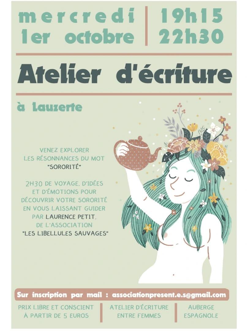 Atelier d'écriture_Lauzerte