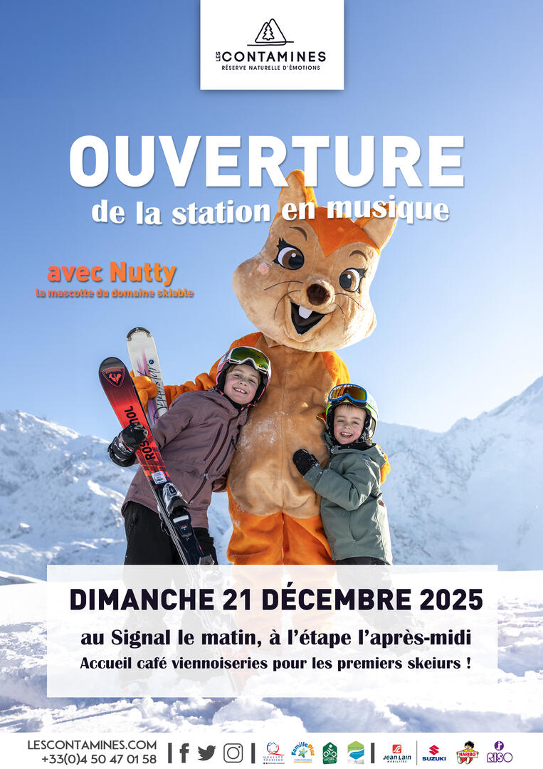 Ouverture de la station en musique avec Nutty_Les Contamines-Montjoie