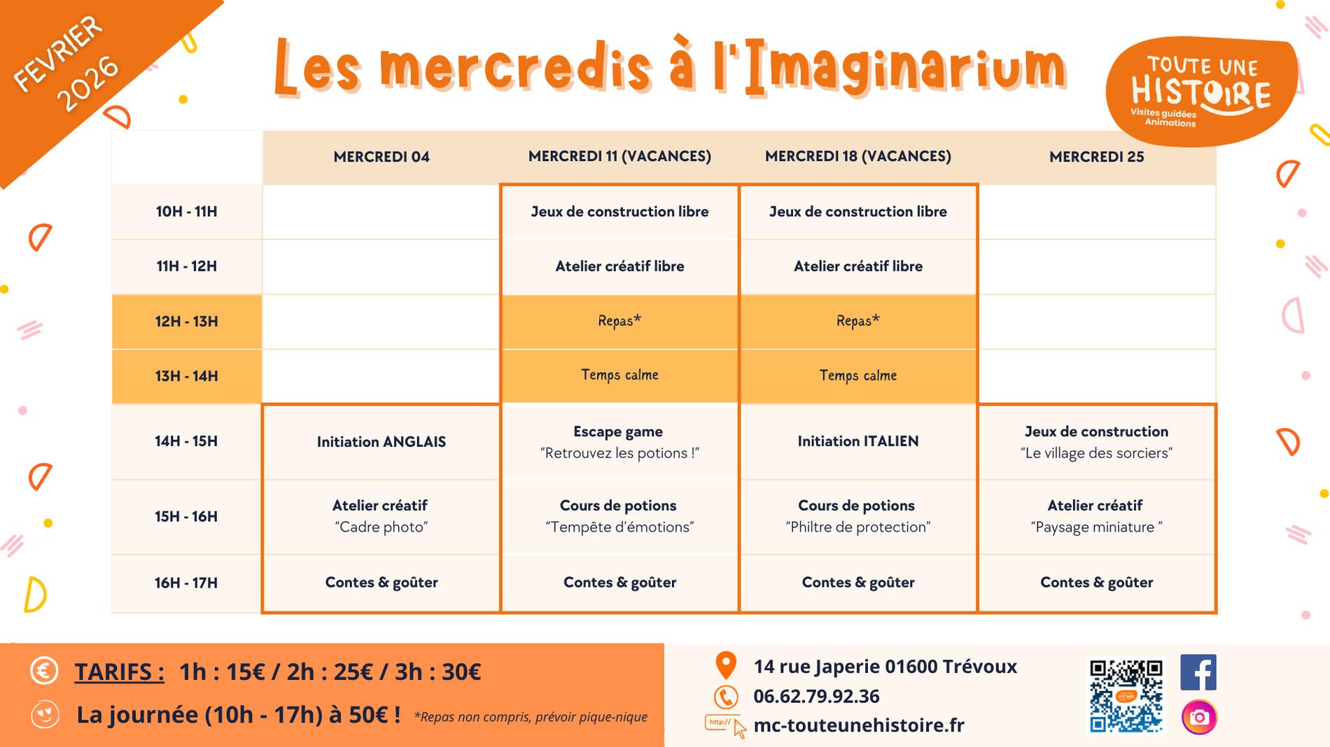 Les mercredis à l'Imaginarium_Trévoux