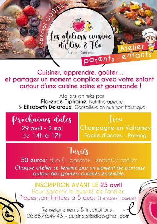 Les ateliers cuisine d'Elise et Flo_Champagne-en-Valromey
