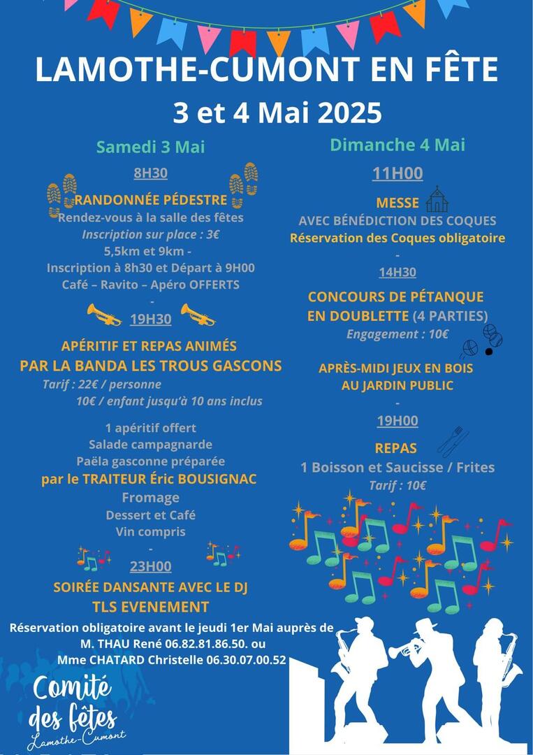 Fête locale_Lamothe-Cumont