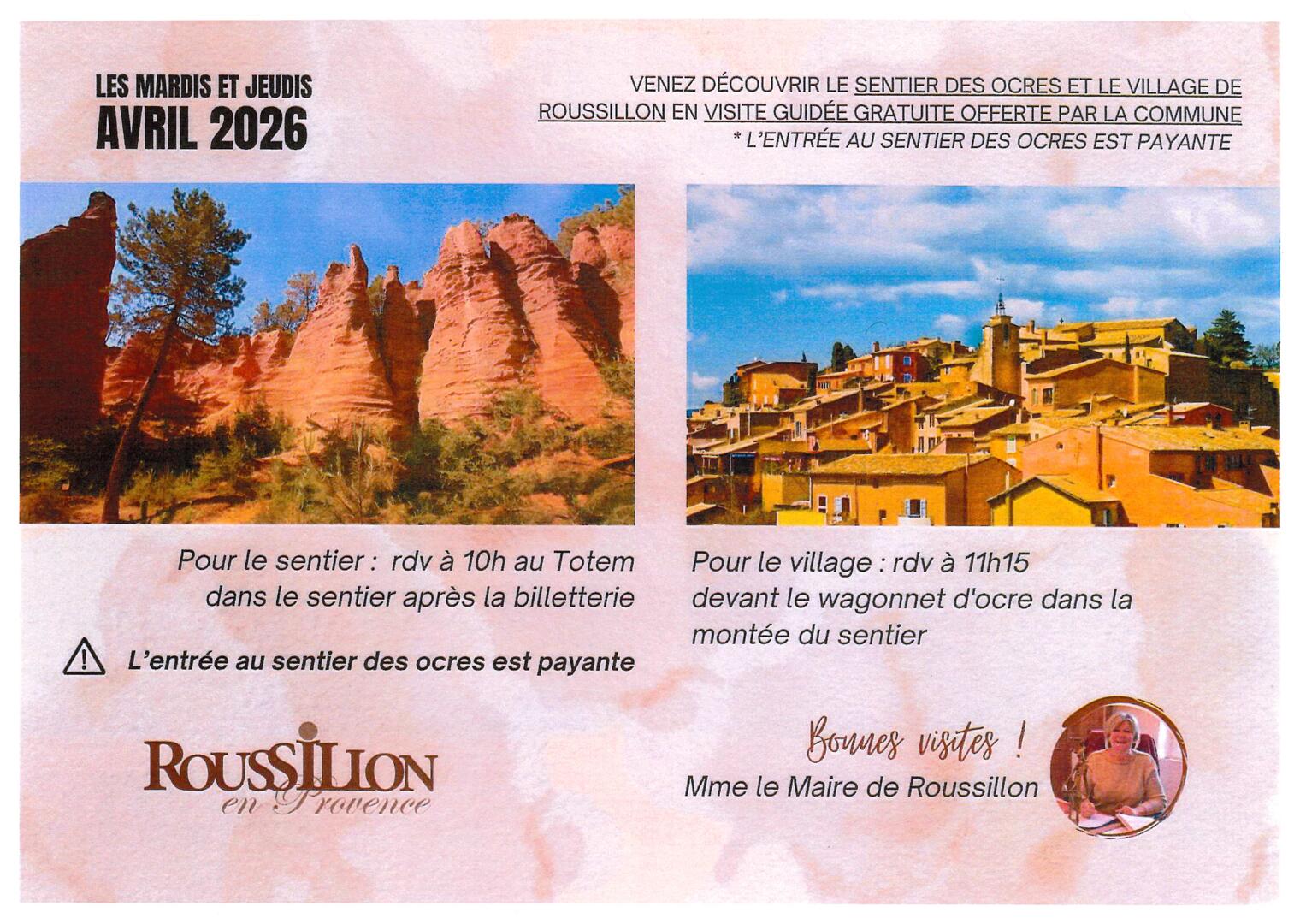 Visites guidées gratuites à Roussillon_Roussillon