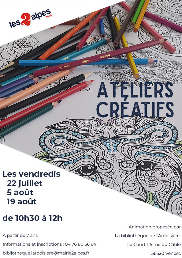 Ateliers créatifs