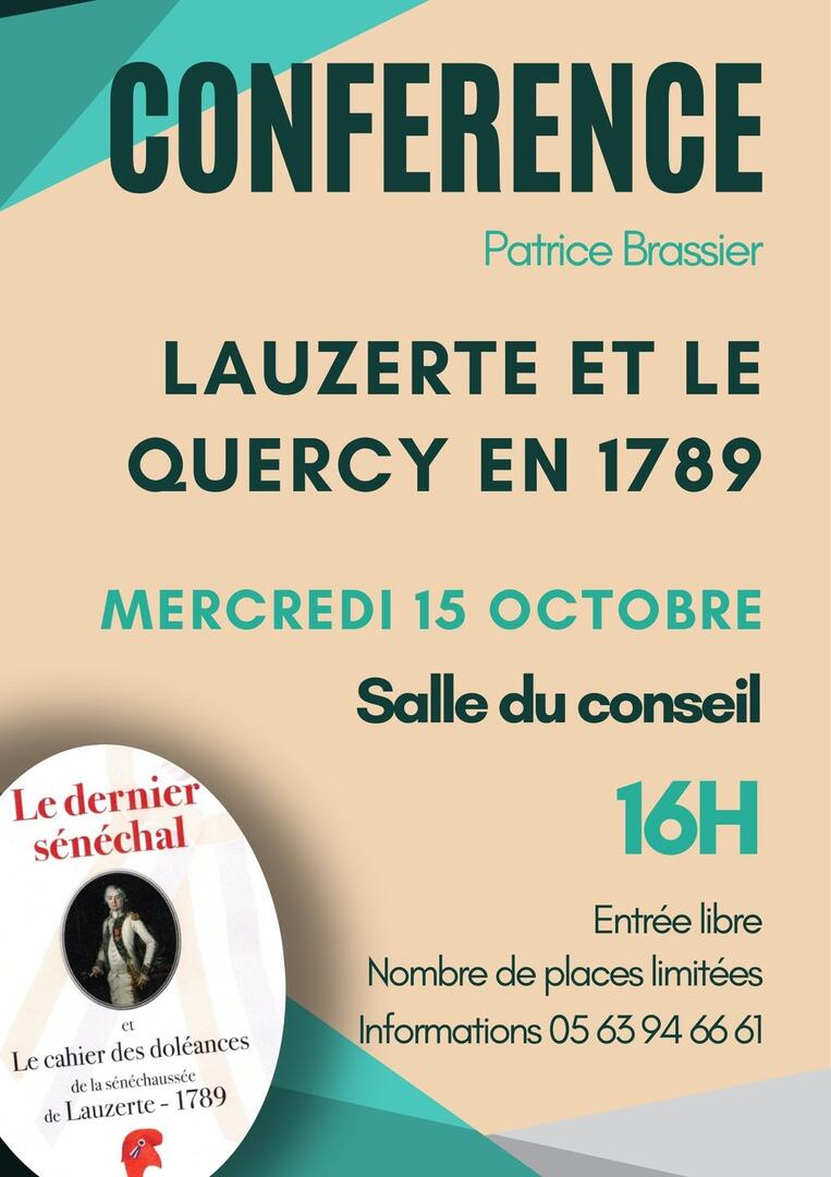Conférence Lauzerte et le Quercy en 1789_Lauzerte