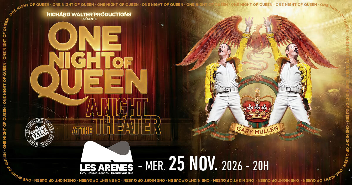 Affiche One Night of Queen "A Night At the Theater"