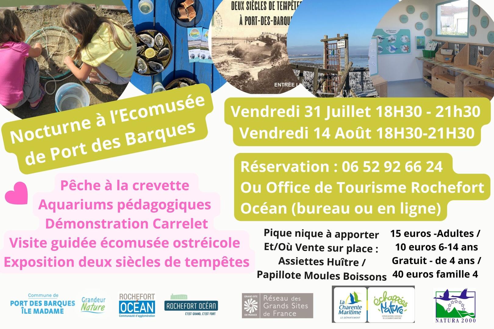 Soirée à l'Écomusée_Port-des-Barques