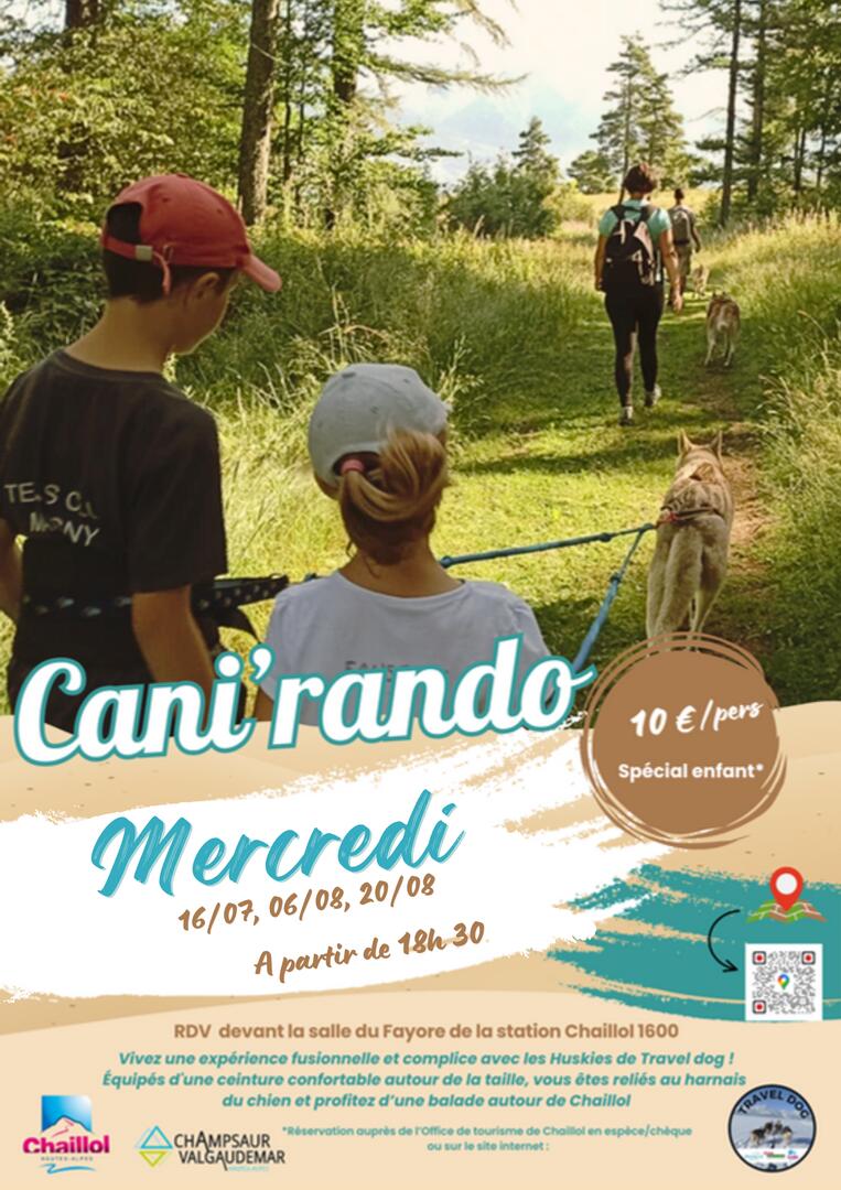Mini trappeurs - Cani Rando_Saint-Michel-de-Chaillol