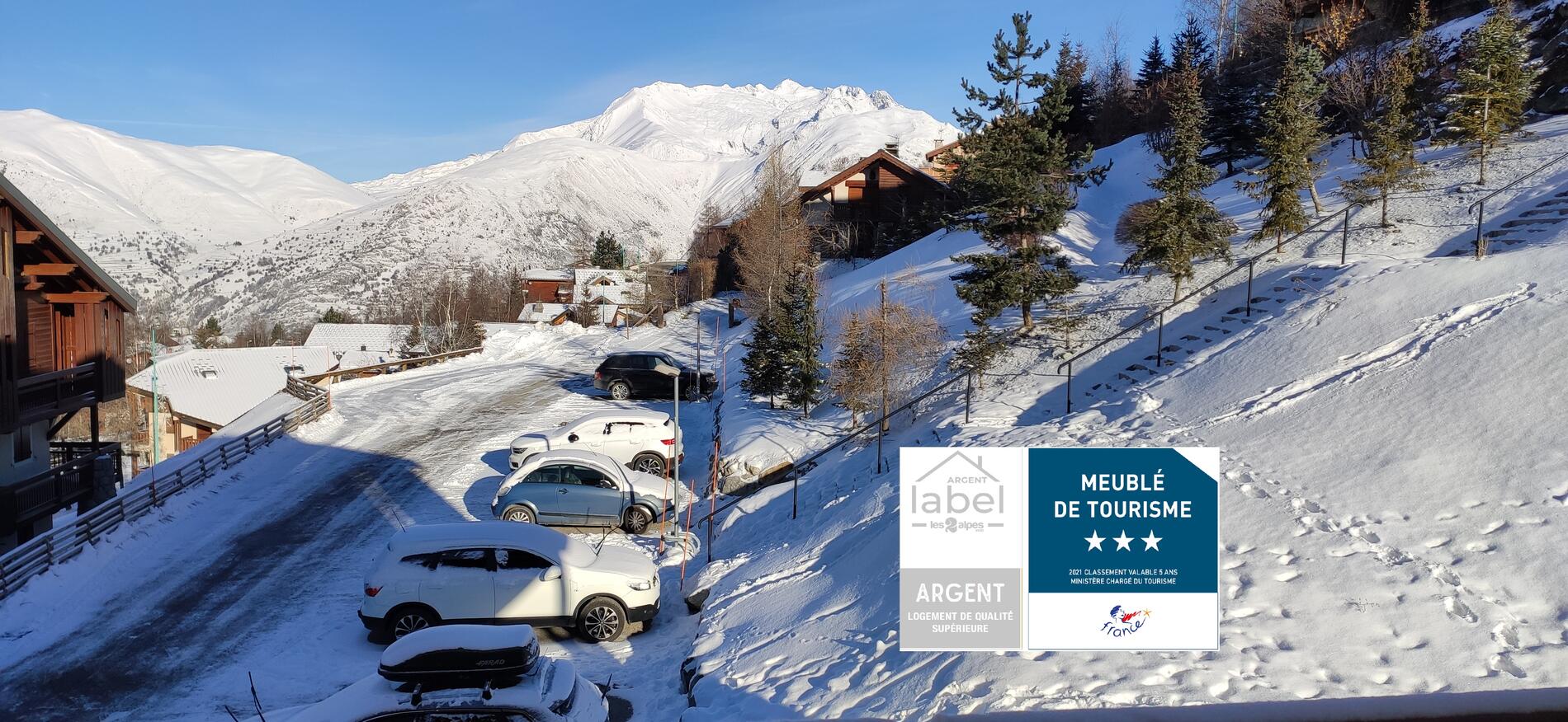LES BALCONS DES PISTES n°b110 Appartement 5 personnes