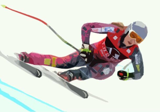 Compétition ski alpin