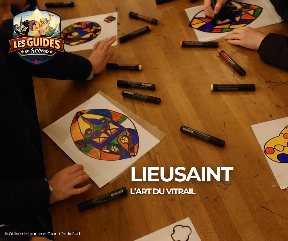 "Les Guides en scène" : L’art du vitrail à Lieusaint_Lieusaint