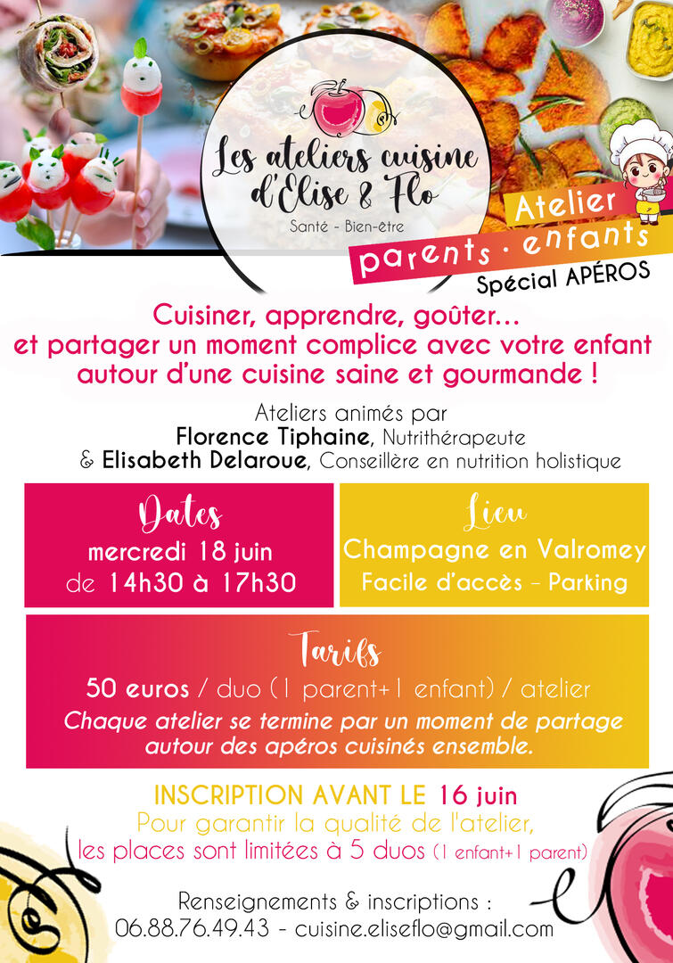 Les ateliers cuisine d'Elise et Flo_Champagne-en-Valromey