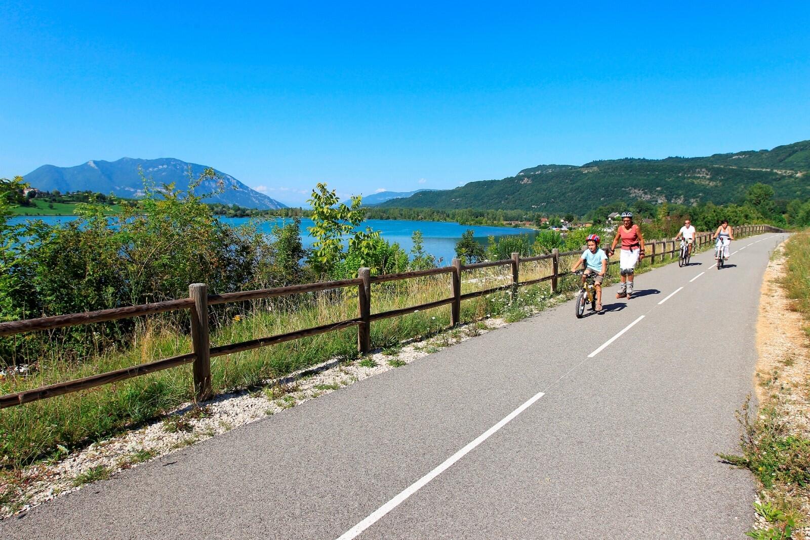Circuit l'Ain à vélo n° 28 - ViaRhôna, du Léman à la Méditerranée