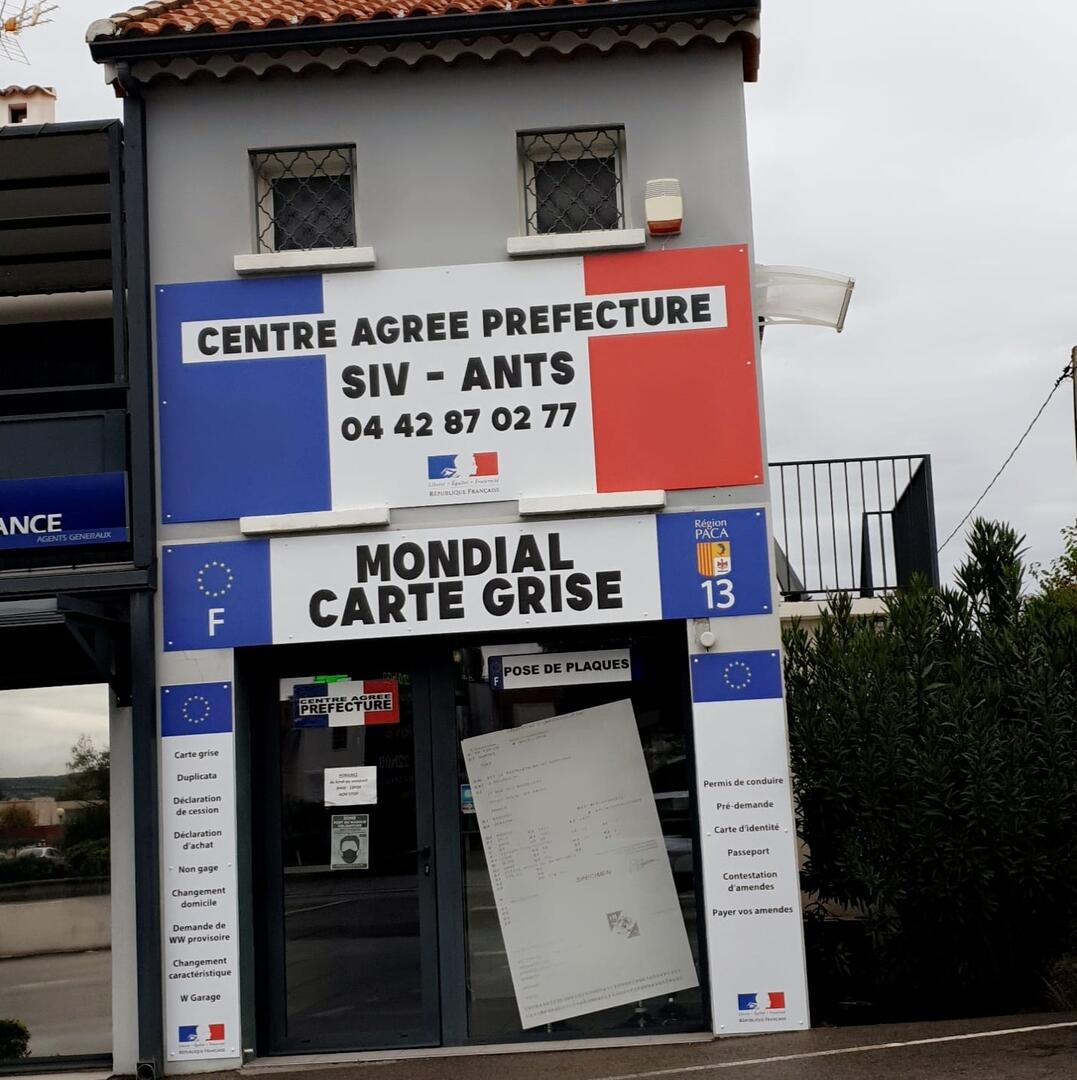Mondial carte grise
