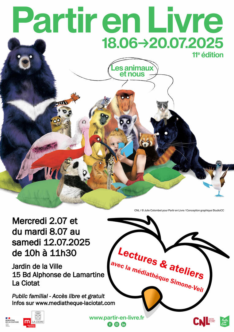 Partir en Livre : Les animaux et nous_La Ciotat