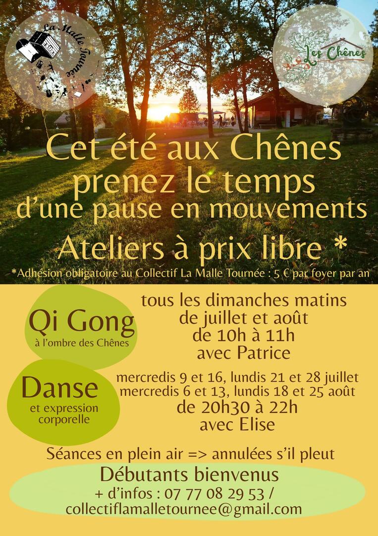 Qi Gong et Danse aux Chênes