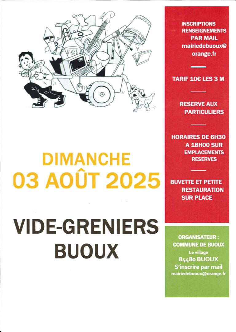 Grand vide-greniers annuel_Buoux