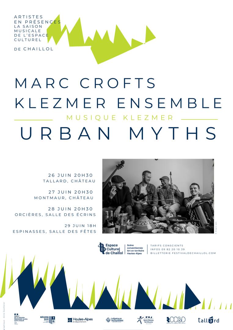 Concert : Marc Crofts Klezmer Ensemble_Orcières