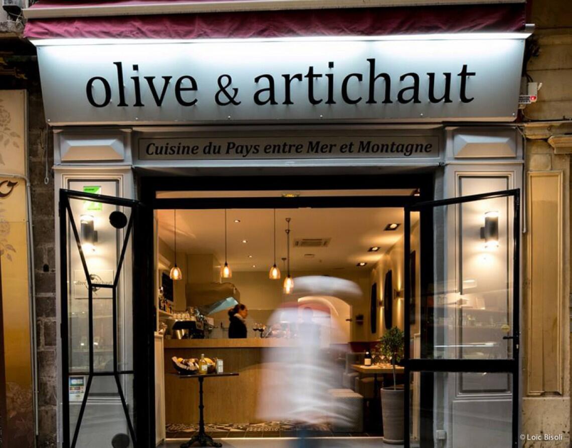olive et artichaut