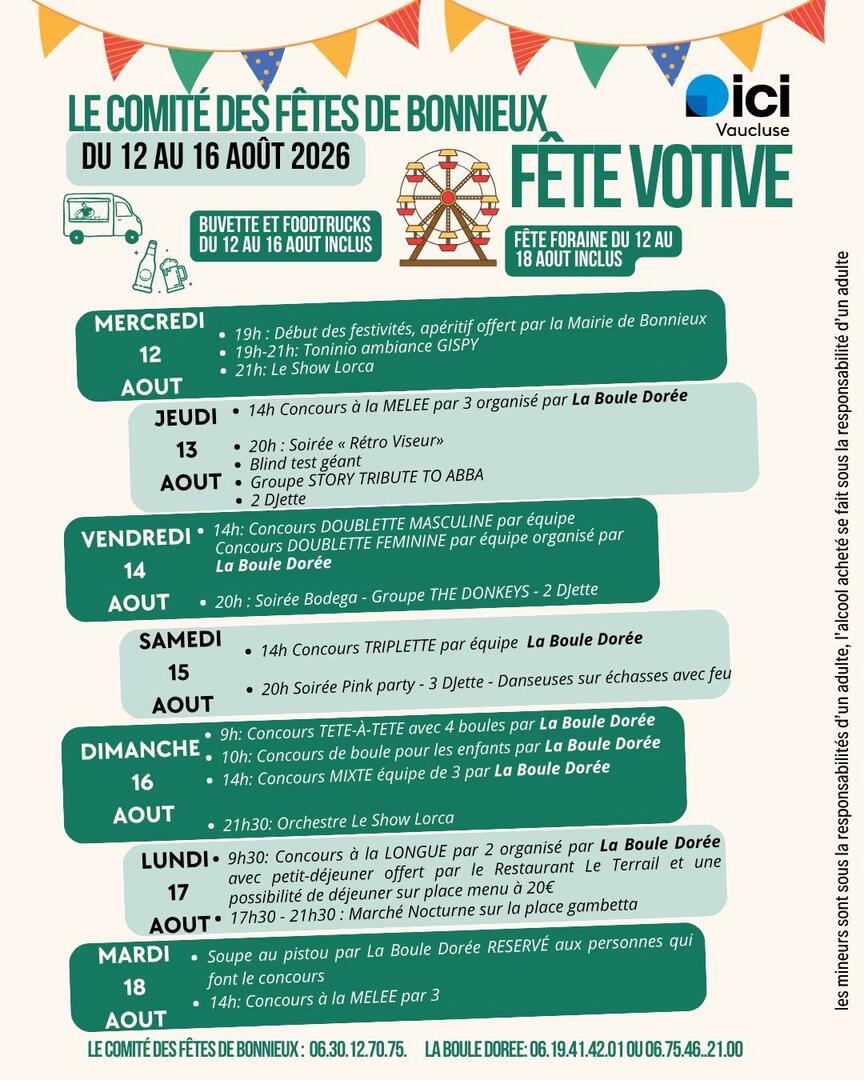 Fête votive_Bonnieux