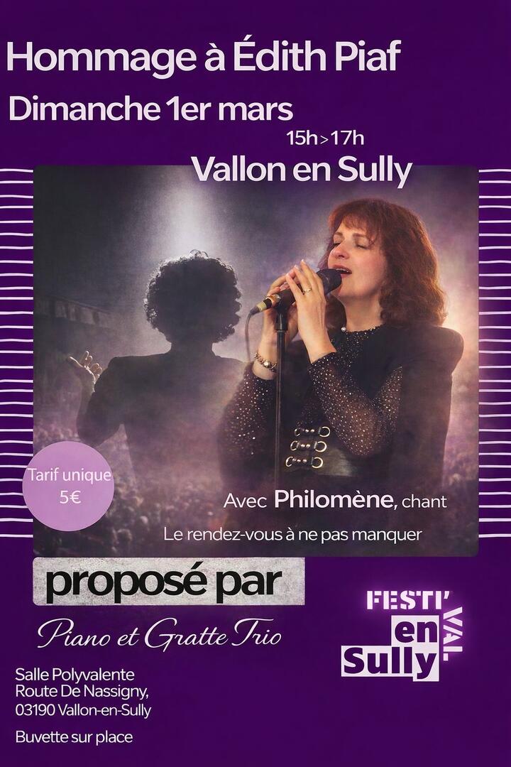 Hommage à Edith Piaf