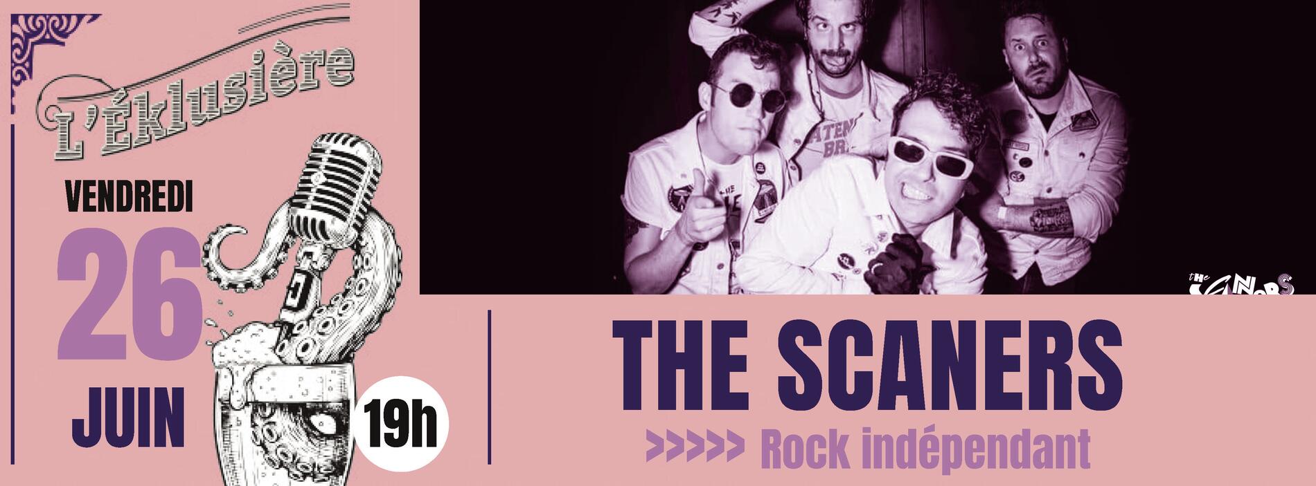 Concert The Scaners - Rock indépendant_Parcieux