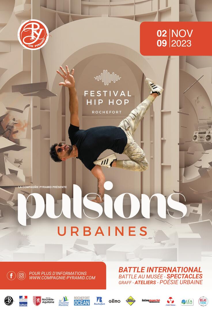 Affiche festival pulsions urbaines