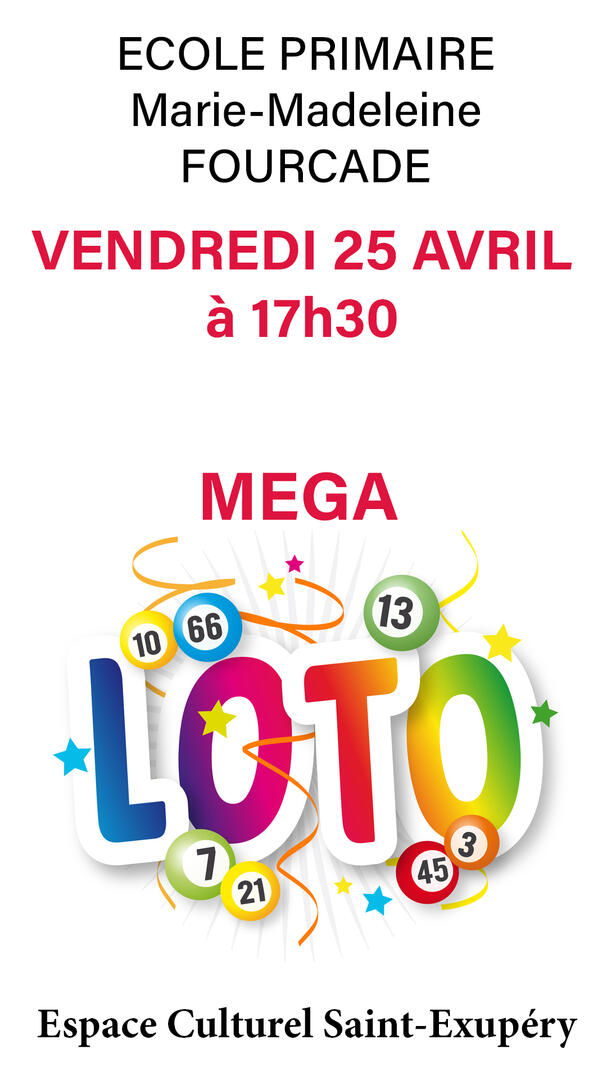 Loto de l'école primaire Marie-Madeleine Fourcade