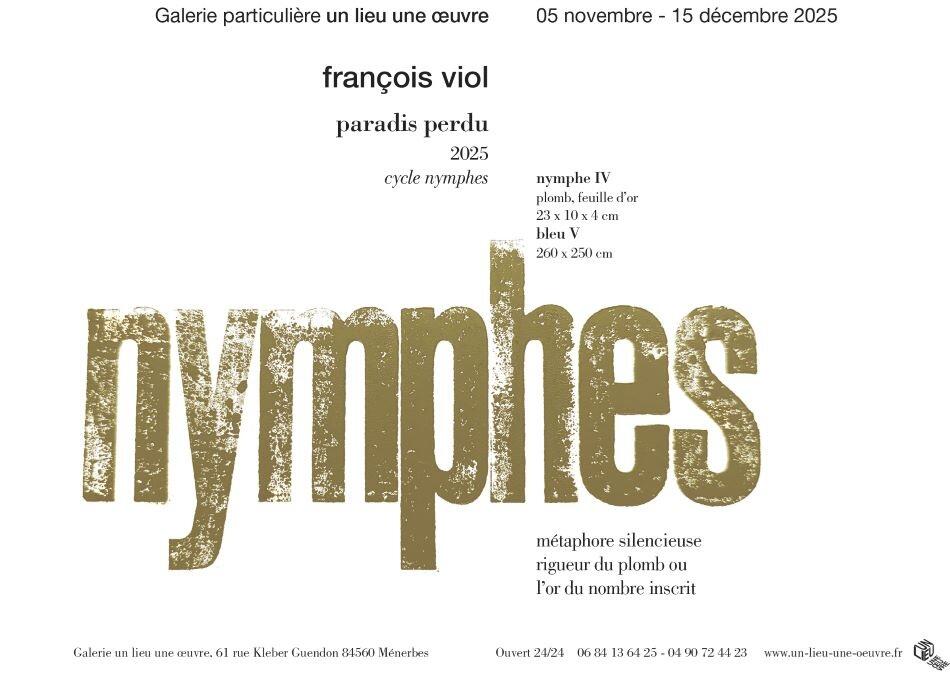 Exposition de François Viol_Ménerbes