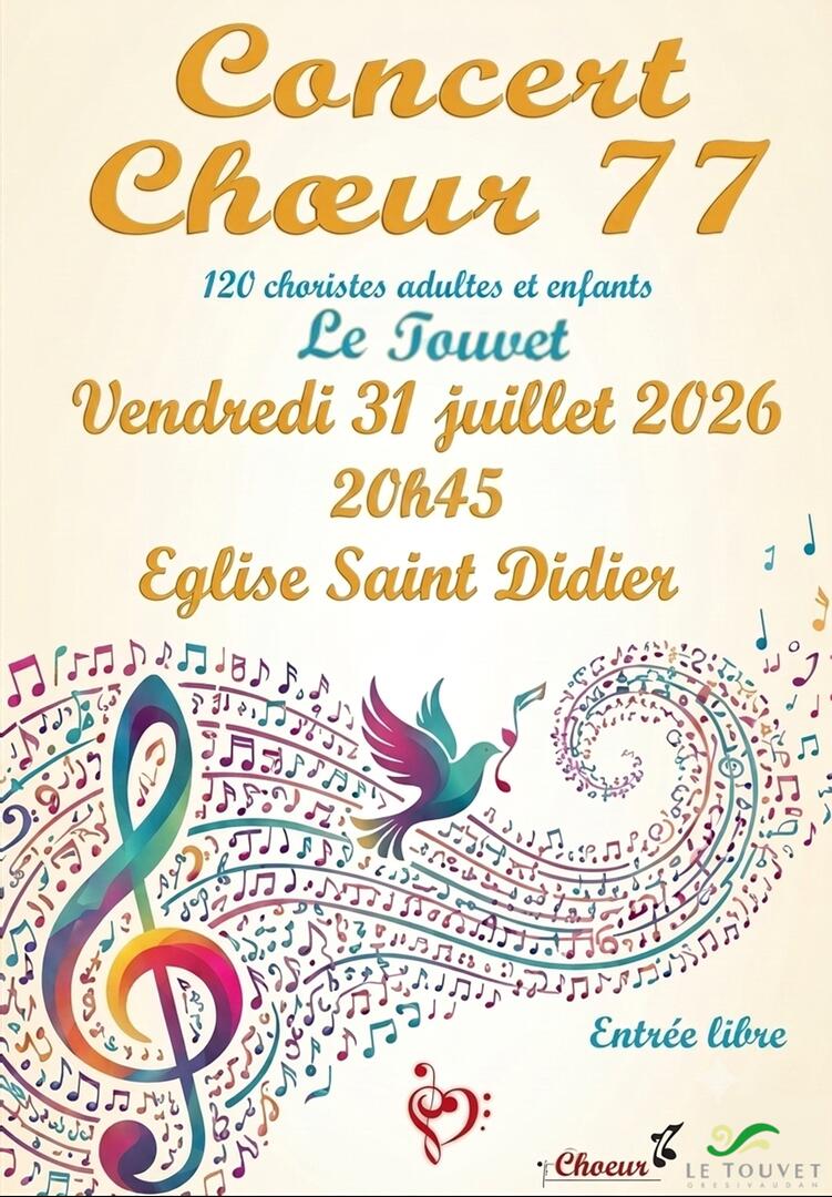 Concert Chorale Choeur 77_Goncelin