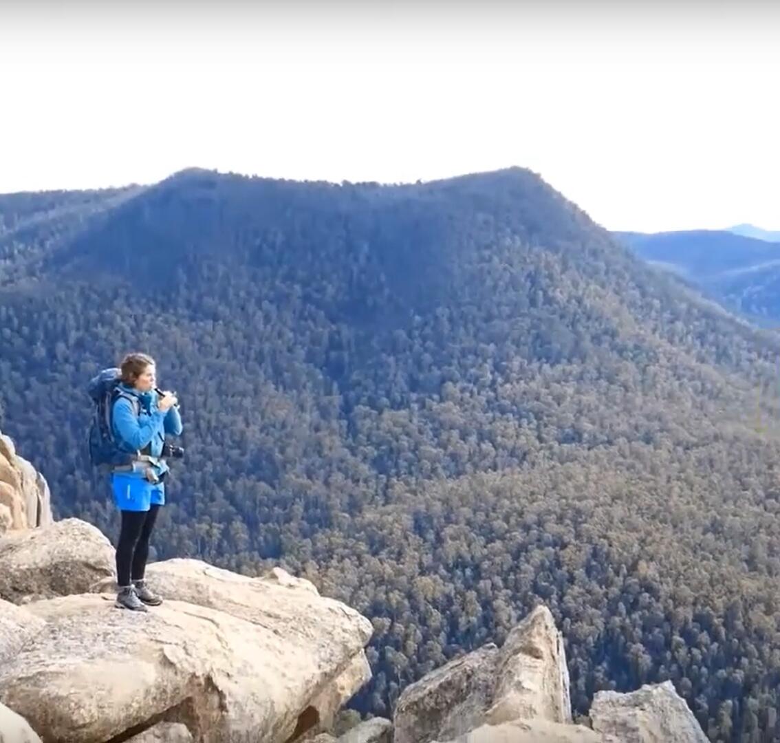 Audrey Morello, accompagnatrice en montagne et musicienne