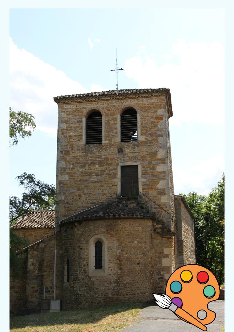 Visite et ateliers créatifs à l'église_Massieux